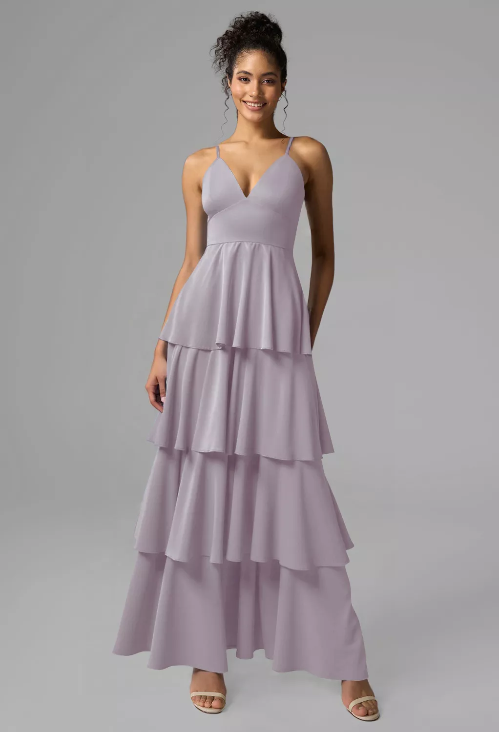 AW Lachlan Purple Haze  Long Bridesmaid Dresses